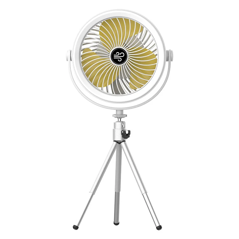 Outdoor Camping Fan Rechargeable Desktop Portable Circulator Wireless Ceiling Electric Fan Light Mini Standing LED Fan Lamp
Outdoor Camping Fan Rechargeable Desktop Portable Circulator Wireless Ceiling Electric Fan Light Mini Standing LED Fan Lamp