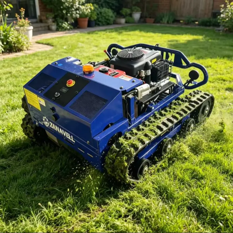 Robust Industrial-Grade RC Tracked Lawnmower Intelligent 23HP Slope Capability 60° 800mm Cutting Width Remote Control Lawn Mower
Robust Industrial-Grade RC Tracked Lawnmower Intelligent 23HP Slope Capability 60° 800mm Cutting Width Remote Control Lawn Mower