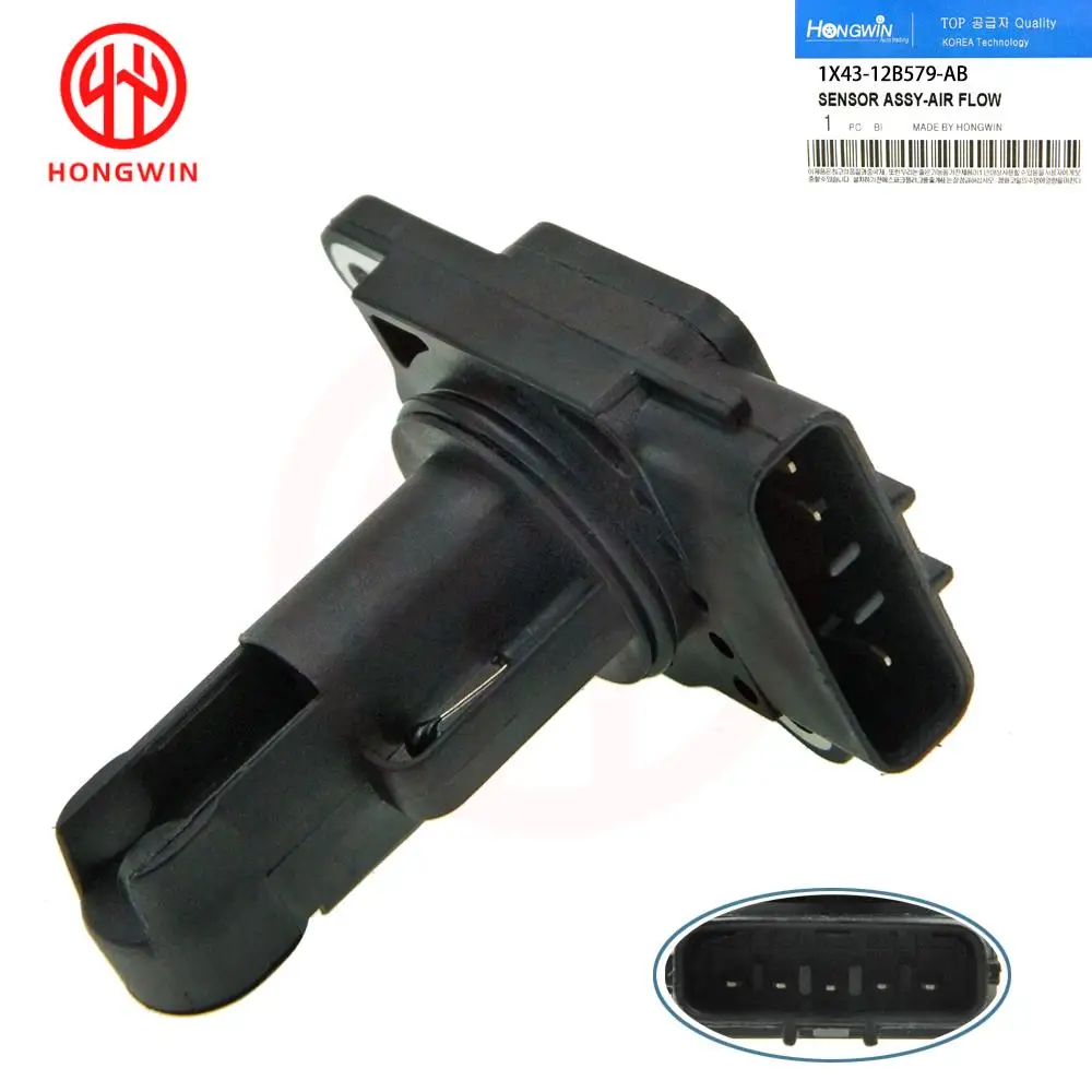 New Mass Air Flow Sensor MAF 1X43-12B579-AB,MB197400-3021 For Land Rover LR2 LR3 Range Rover Jaguar S-Type XF XJ8 XJR 2005-2010
New Mass Air Flow Sensor MAF 1X43-12B579-AB,MB197400-3021 For Land Rover LR2 LR3 Range Rover Jaguar S-Type XF XJ8 XJR 2005-2010