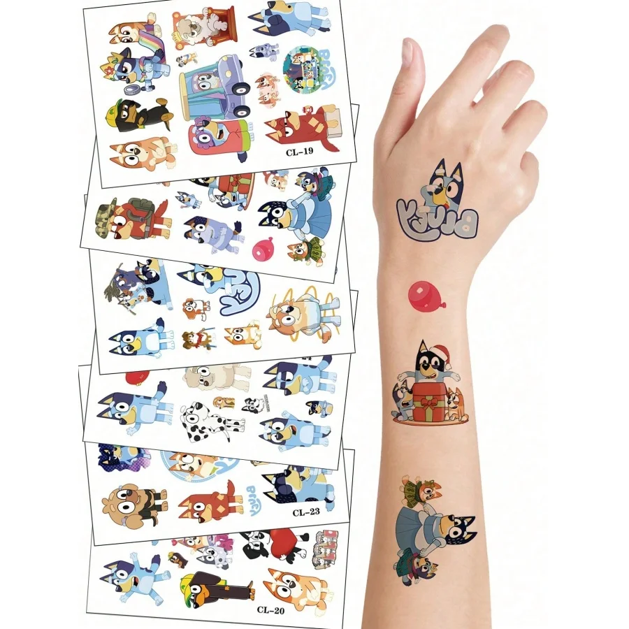 1Pc Bluey Bingo Heeler Bandit Heeler Etc Cartoon Decorative Stickers Birthday Party Decoration For Cosplay & Daily Wear
1Pc Bluey Bingo Heeler Bandit Heeler Etc Cartoon Decorative Stickers Birthday Party Decoration For Cosplay & Daily Wear