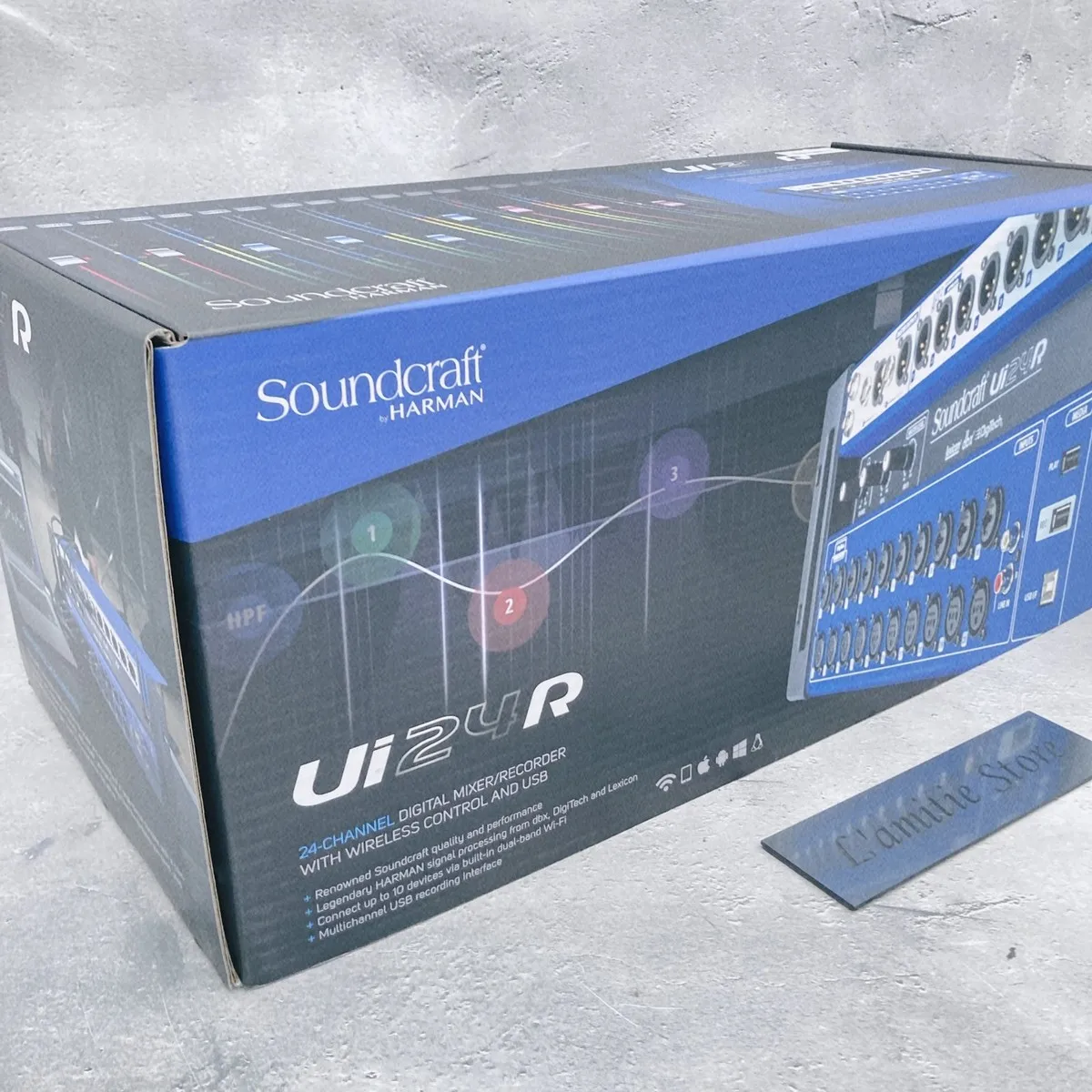 BRAND NEW Soundcraft Ui24R Wireless 24-channel Digital Mixer USB Multi-Track Recorder
BRAND NEW Soundcraft Ui24R Wireless 24-channel Digital Mixer USB Multi-Track Recorder