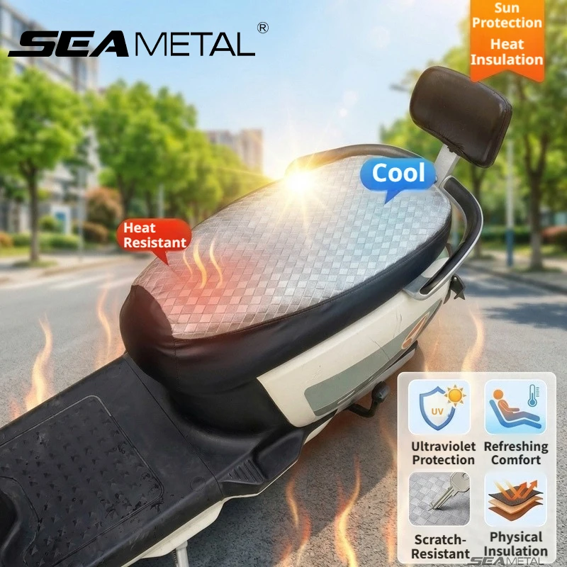 SEAMETAL 3D Mesh Universal Motorcycle Seat Cover Full Waterproof Surface Sunproof & Heat Insulation Non-slip Protection pads
SEAMETAL 3D Mesh Universal Motorcycle Seat Cover Full Waterproof Surface Sunproof & Heat Insulation Non-slip Protection pads