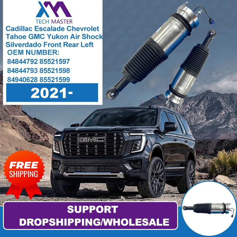Амортизатор пневматической подвески для Cadillac Escalade Chevrolet Tahoe GMC Yukon Silverdado спереди сзади 84844792 8552159 Воздушный шок
Амортизатор пневматической подвески для Cadillac Escalade Chevrolet Tahoe GMC Yukon Silverdado спереди сзади 84844792 8552159 Воздушный шок