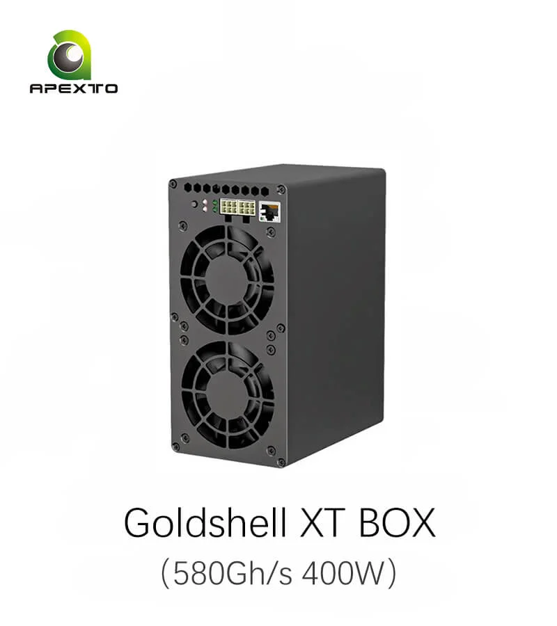 BUY 2 GET 1 FREE Goldshell XT BOX 580GH/s 400W XTM Miner ORIGINAL
BUY 2 GET 1 FREE Goldshell XT BOX 580GH/s 400W XTM Miner ORIGINAL