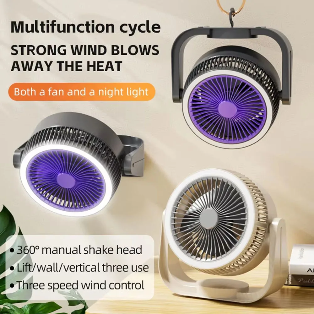 Stylish Ultra Quiet Air Circulation Mini Fan 2000mAh Rechargeable Wall Mounted Fan Light Air Cooling Fan for Home Office Kitchen
Stylish Ultra Quiet Air Circulation Mini Fan 2000mAh Rechargeable Wall Mounted Fan Light Air Cooling Fan for Home Office Kitchen