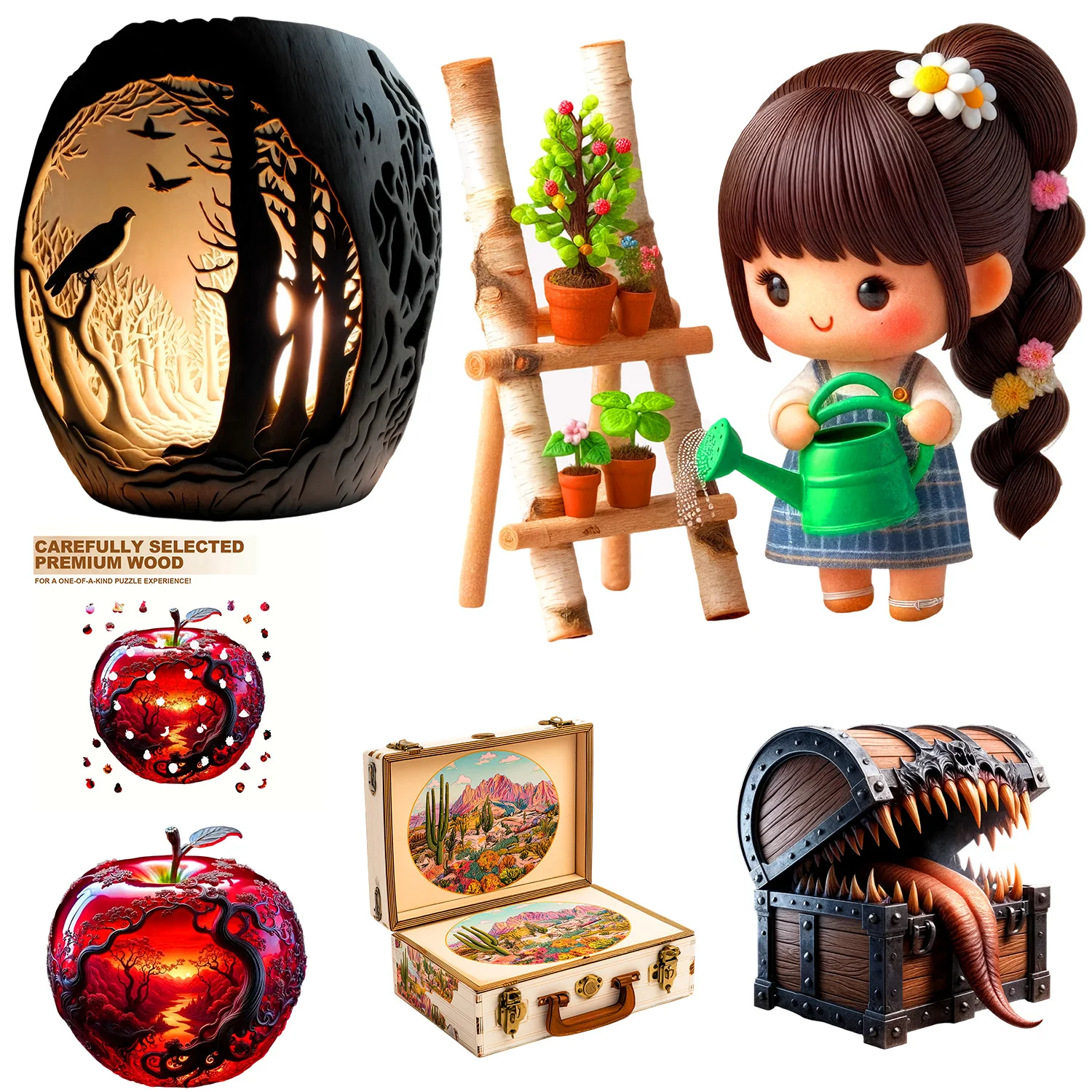 Alien Wooden Puzzle With Unique Shape And Irregular Wooden Puzzle For Adults To Relax Exquisite Decorative Artwork As A Gift
Alien Wooden Puzzle With Unique Shape And Irregular Wooden Puzzle For Adults To Relax Exquisite Decorative Artwork As A Gift