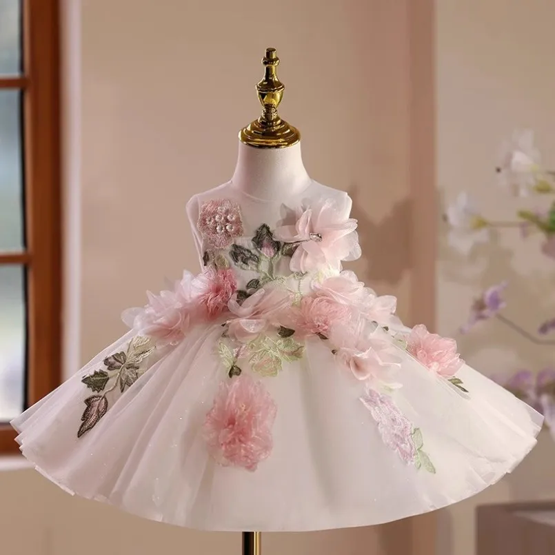 New Children's Princess Costume Host Piano Performance Birthday Party Dresses For Girls A4544 Vestidos Bridesmaid Dresses
New Children's Princess Costume Host Piano Performance Birthday Party Dresses For Girls A4544 Vestidos Bridesmaid Dresses