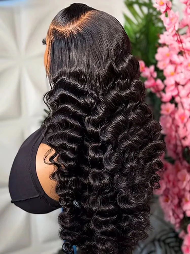 300 Density 30 40 Inch Loose Wave 13x6 HD Lace Frontal Wigs Human Hair Brazilian Loose Deep Wave Curly Wigs 13x4 Lace Front Wig
300 Density 30 40 Inch Loose Wave 13x6 HD Lace Frontal Wigs Human Hair Brazilian Loose Deep Wave Curly Wigs 13x4 Lace Front Wig