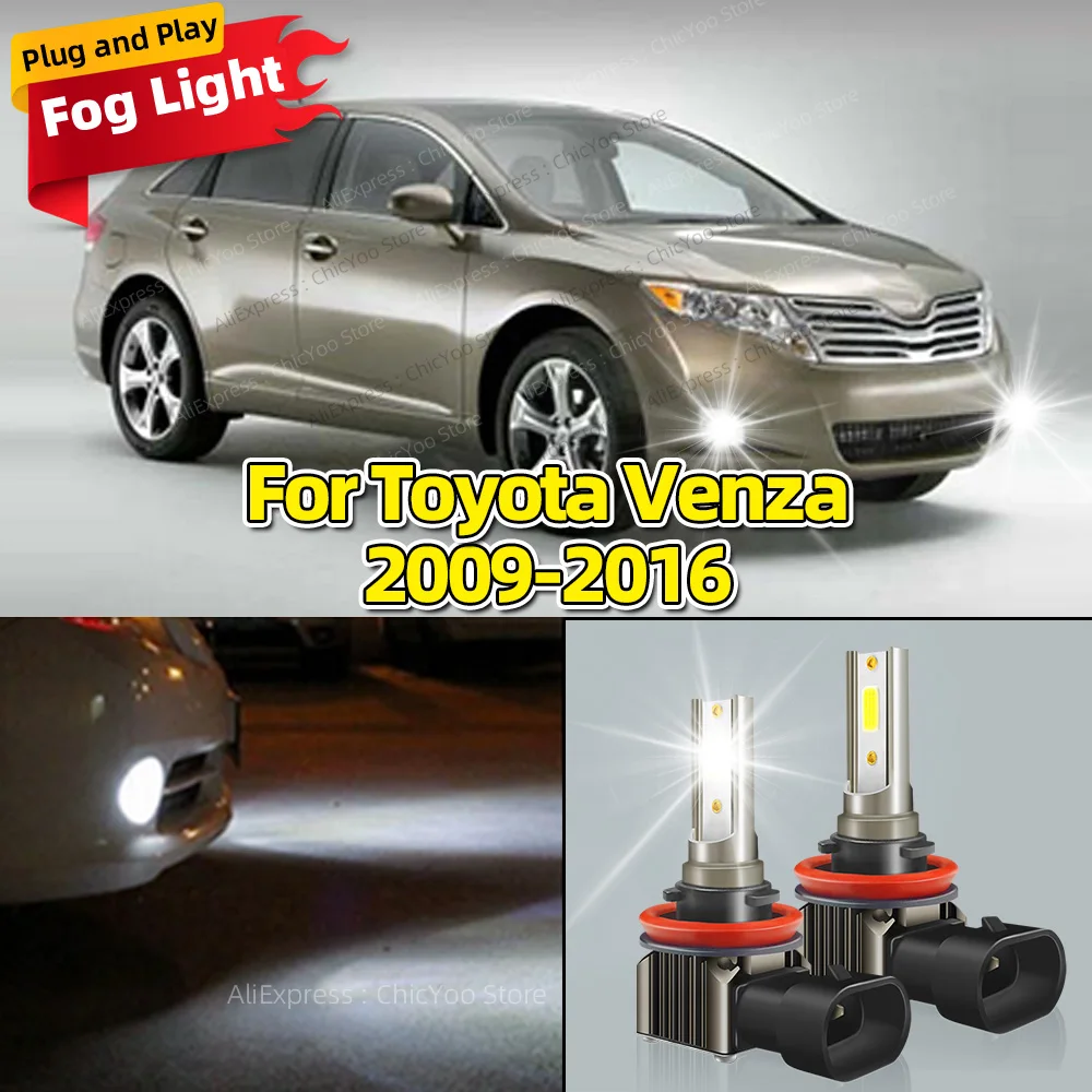 2 шт. 6000K светодиодные автомобильные передние противотуманные фары, лампа 80 Вт для Toyota Venza 2009 2010 2011 2012 2013 2014 2015 2016 автоаксессуар
2 шт. 6000K светодиодные автомобильные передние противотуманные фары, лампа 80 Вт для Toyota Venza 2009 2010 2011 2012 2013 2014 2015 2016 автоаксессуар