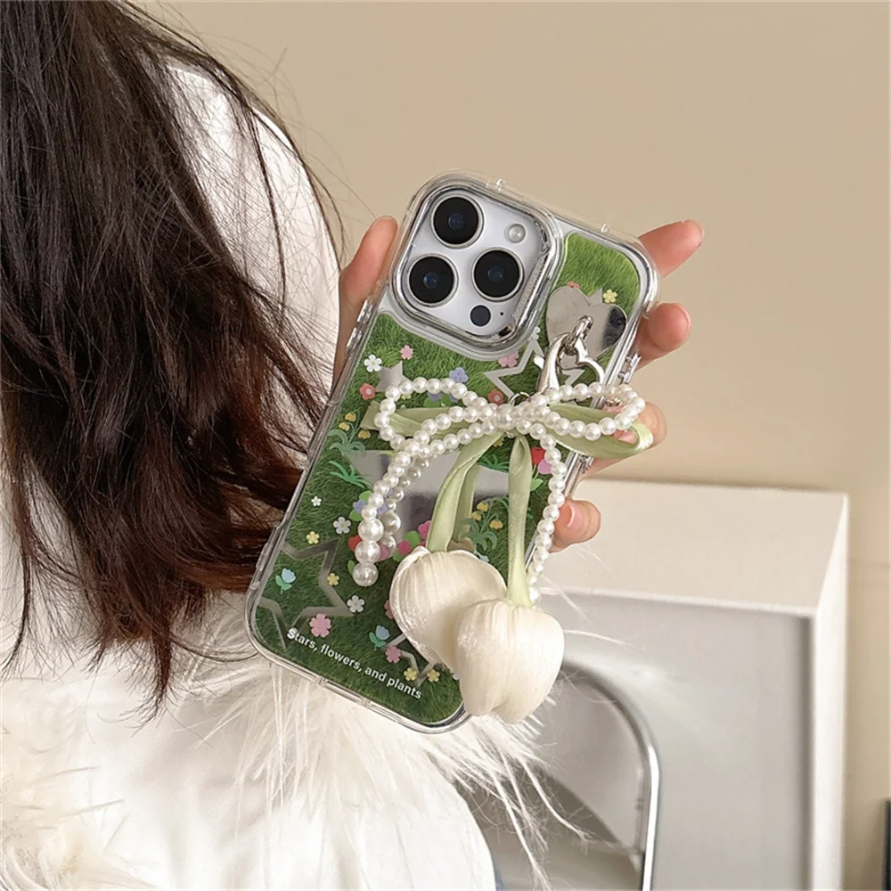 Cute Colorful Flower Star Mirror phone case for iPhone 14 13 15 16 Pro Max case iPhone 13 case Flower Pendant Shock cover Fundas
Cute Colorful Flower Star Mirror phone case for iPhone 14 13 15 16 Pro Max case iPhone 13 case Flower Pendant Shock cover Fundas