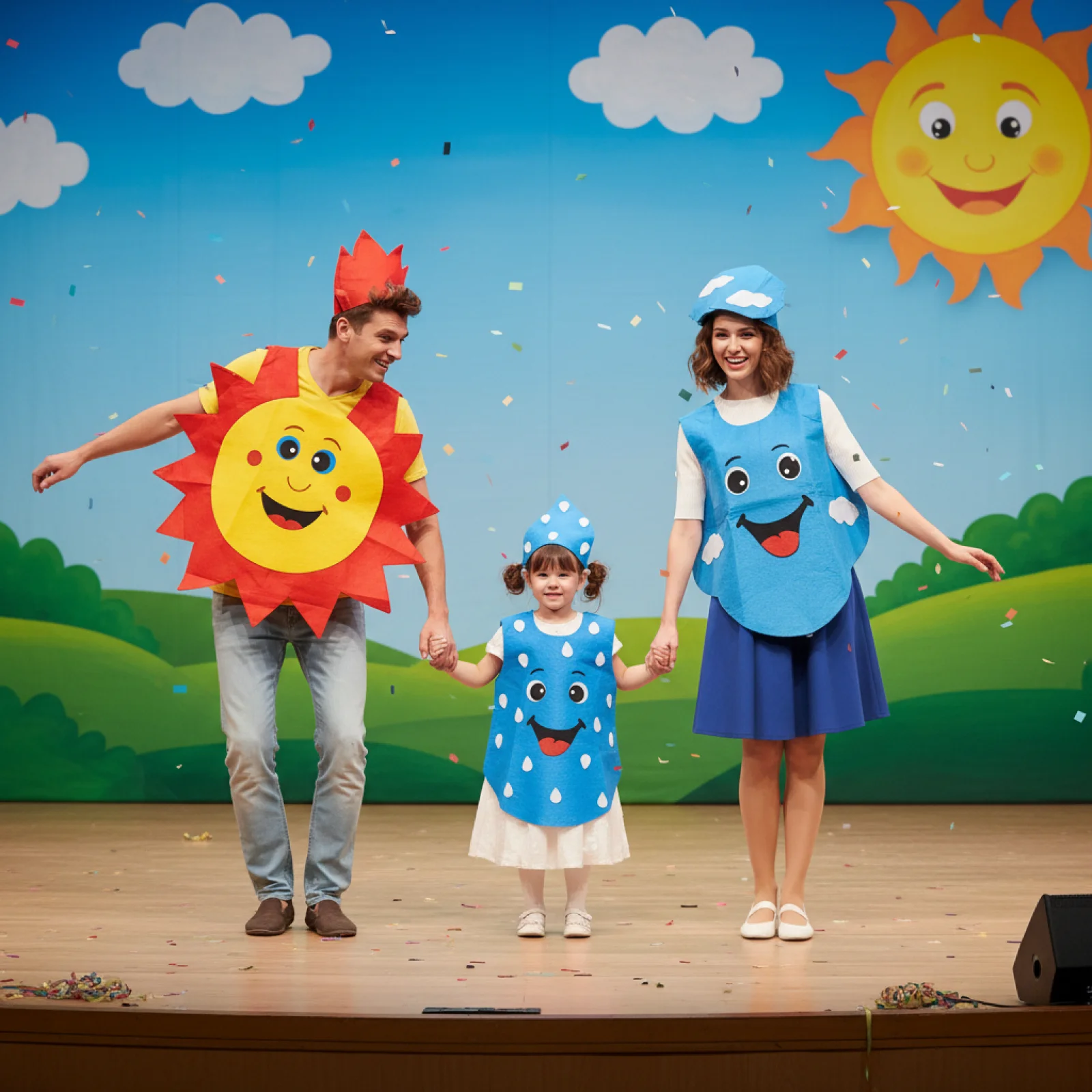 Kids Cosplay Sun Waterdrop Cloud Costume Cute Halloween Role Play Dress for Toddlers Preschool Children's Day Party
Kids Cosplay Sun Waterdrop Cloud Costume Cute Halloween Role Play Dress for Toddlers Preschool Children's Day Party
