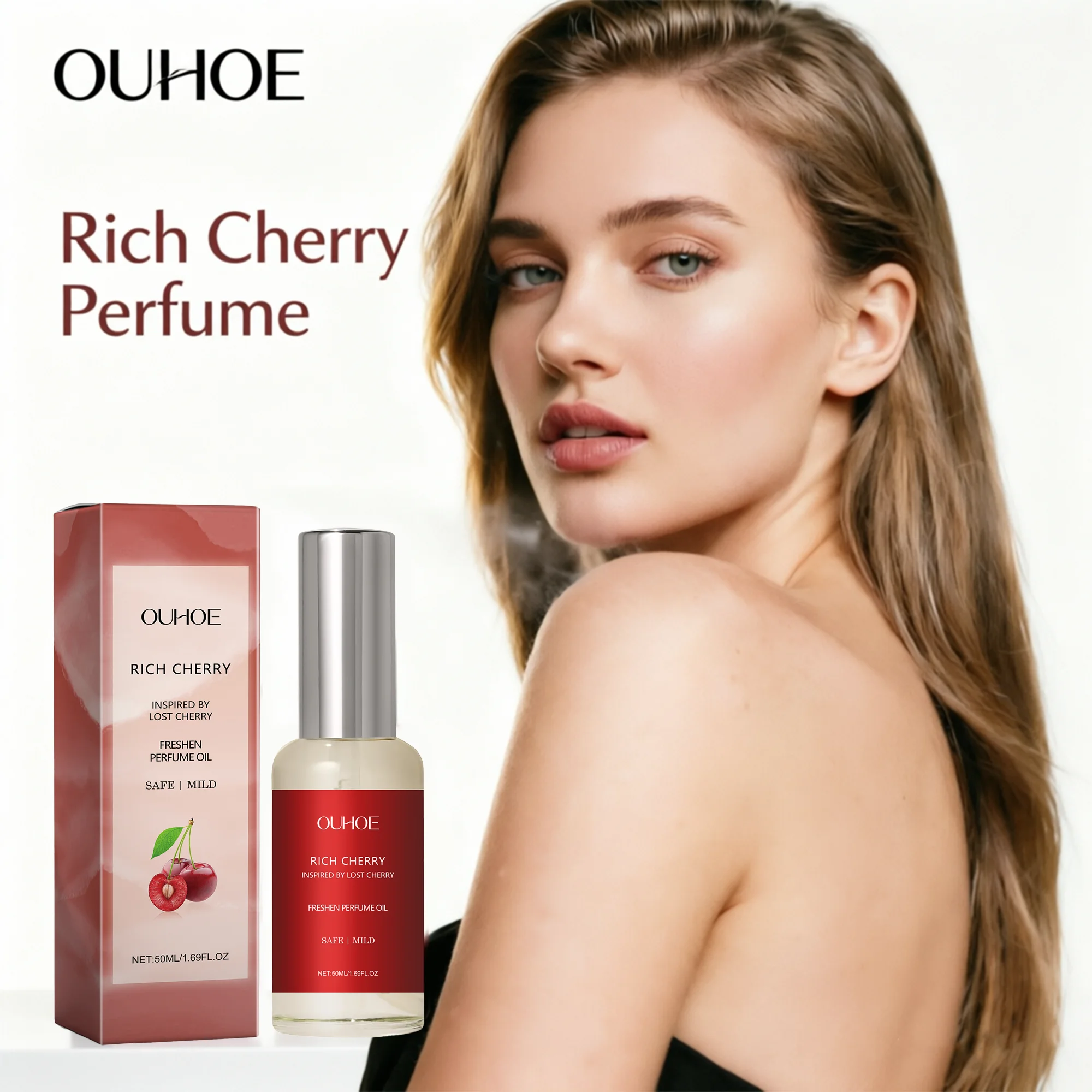 OUHOE Rich Cherry Perfume Oil Portable Long Lasting Unisex Fragrance For Daily Casual Indoor Outdoor Use 50ml
OUHOE Rich Cherry Perfume Oil Portable Long Lasting Unisex Fragrance For Daily Casual Indoor Outdoor Use 50ml