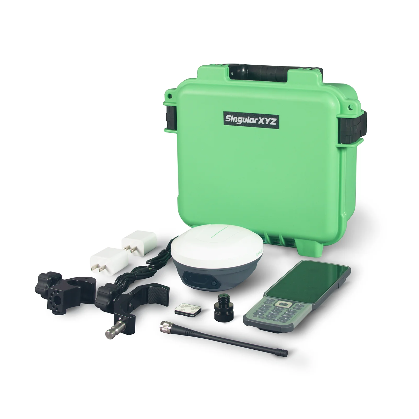 SingularXYZ E1 RTK Rover Kit 10% Off GNSS Survey Equipment 20 Hours Endurance GPS with IMU Handheld Collector Survey Software