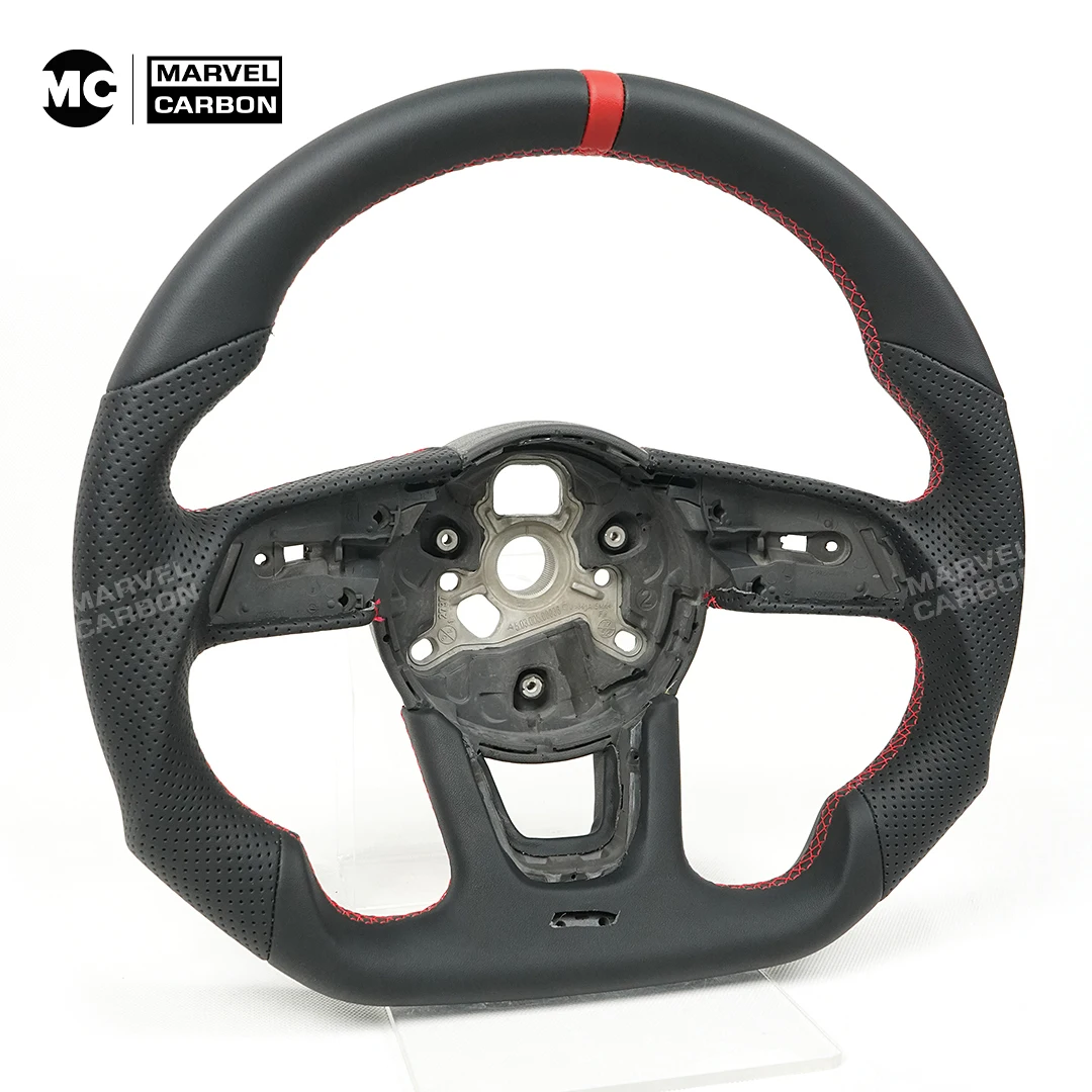 Fully Perforated Leather Steering Wheel For Audi RS3 RS4 RS5 A3 A4 B9 A5 S3 S4 S5 2017-2021 Carbon Fiber Magnetic Paddle Shifter
Fully Perforated Leather Steering Wheel For Audi RS3 RS4 RS5 A3 A4 B9 A5 S3 S4 S5 2017-2021 Carbon Fiber Magnetic Paddle Shifter