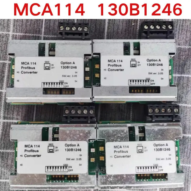 Second-hand test OK. Communication module MCA114 130B1246
Second-hand test OK. Communication module MCA114 130B1246