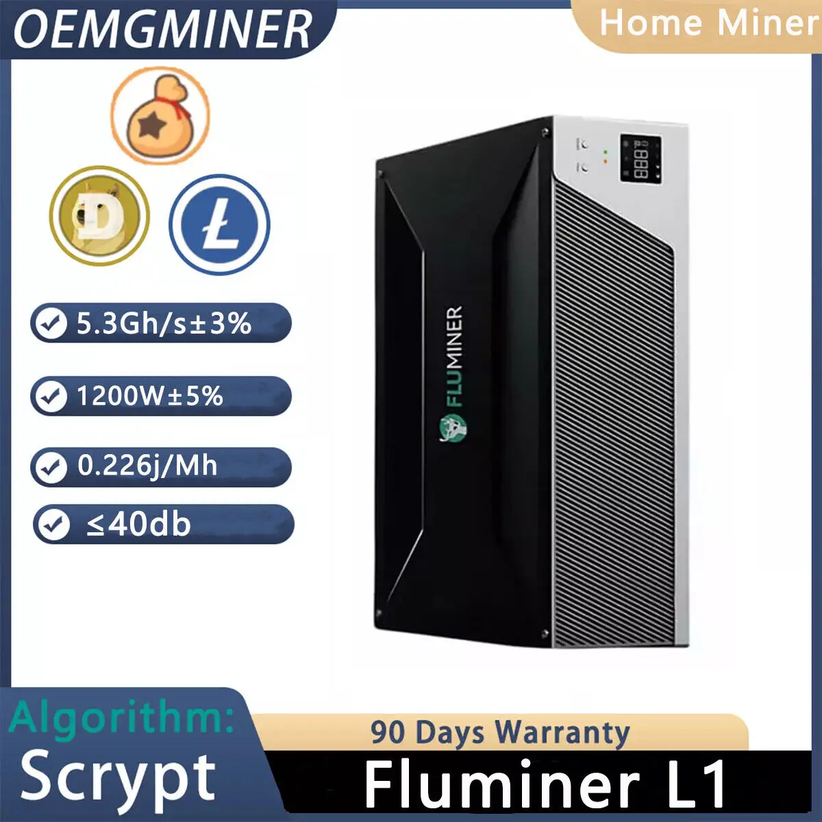 КУПИТЬ АА 2 ПОЛУЧИ 1 БЕСПЛАТНО Fluminer L1 Doge LTC BEL Coin Miner 5,3Gh/s 1200W Домашний майнер на складе
КУПИТЬ АА 2 ПОЛУЧИ 1 БЕСПЛАТНО Fluminer L1 Doge LTC BEL Coin Miner 5,3Gh/s 1200W Домашний майнер на складе