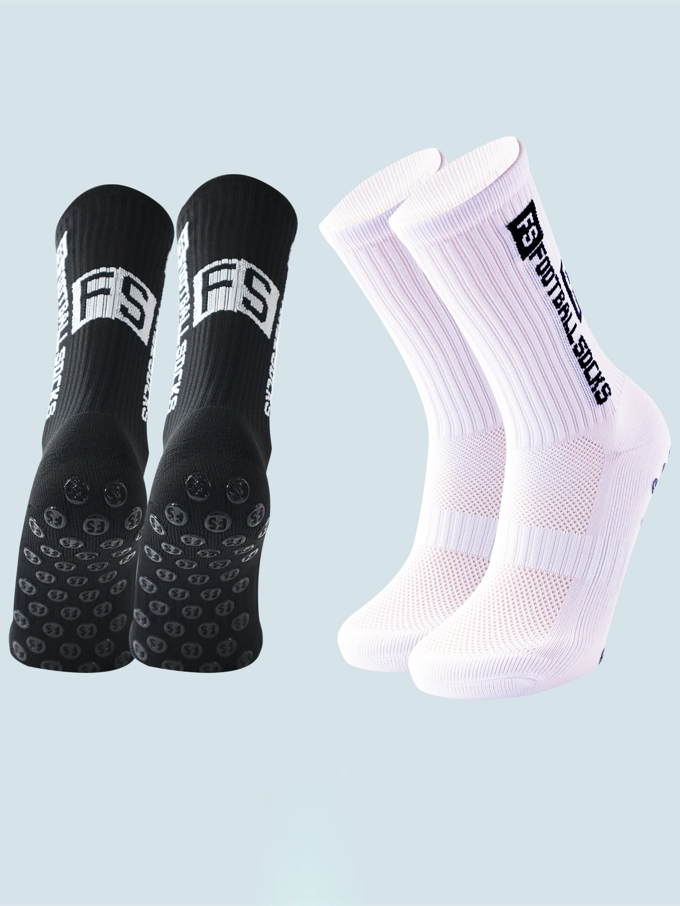 2Pairs Non Slip Grip Socks for Men Women Football Basketball Baseball Rugby Soccer Cycling Running Hiking Tennis Skateboard
2Pairs Non Slip Grip Socks for Men Women Football Basketball Baseball Rugby Soccer Cycling Running Hiking Tennis Skateboard