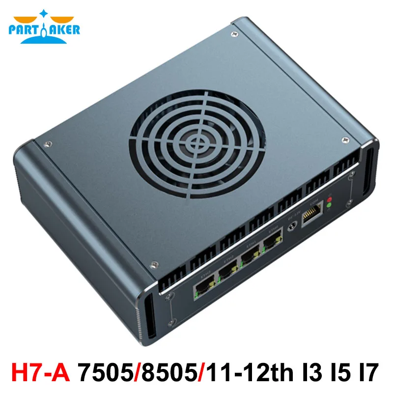 Fanless Mini PC Intel Core i7 1265U i5 1235U i3 1215U Pentium Gold 8505 4x Intel i226V 2.5G LAN DDR4 pfSense Firewall Router
Fanless Mini PC Intel Core i7 1265U i5 1235U i3 1215U Pentium Gold 8505 4x Intel i226V 2.5G LAN DDR4 pfSense Firewall Router