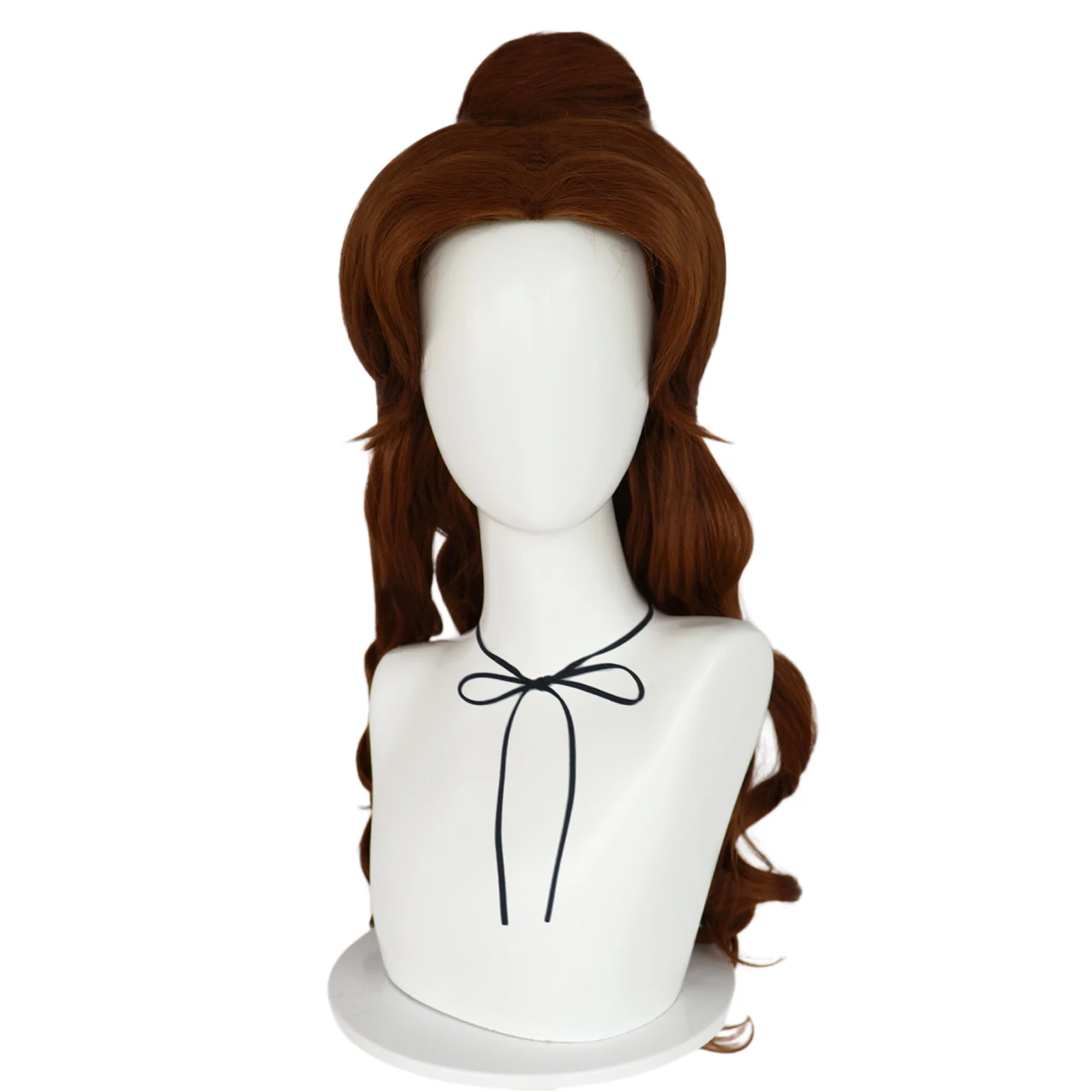 Synthetic Brown Long Fluffy Wavy Wig With Bangs Women Belle Cosplay Wig For Halloween Carnival Comic Exhibition
Synthetic Brown Long Fluffy Wavy Wig With Bangs Women Belle Cosplay Wig For Halloween Carnival Comic Exhibition
