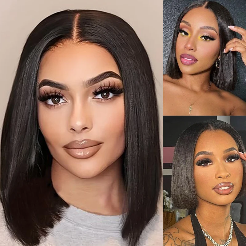 HD Transparent Lace Front Bob Wig Pre Plucked Short Bob Human Hair Wigs For Women
HD Transparent Lace Front Bob Wig Pre Plucked Short Bob Human Hair Wigs For Women