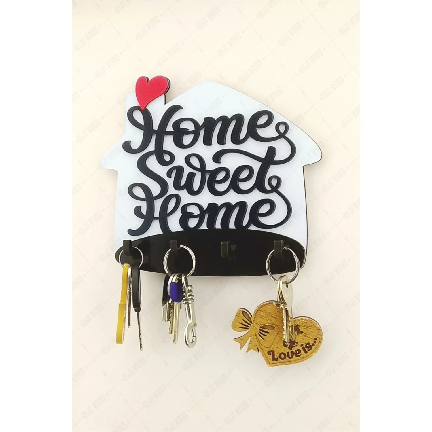 Key Holder Wall Hanger Decorative Wooden Organizer Wall-Mounted Keychain Storage Hook Hangers Home Decoration Rack Accessories
Key Holder Wall Hanger Decorative Wooden Organizer Wall-Mounted Keychain Storage Hook Hangers Home Decoration Rack Accessories
