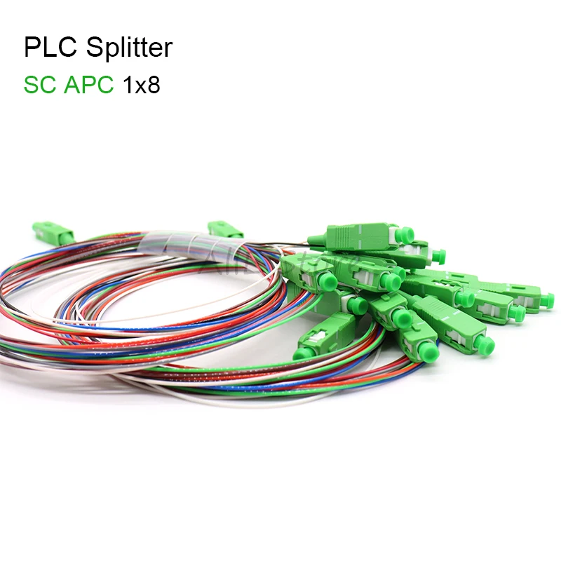 FTTH 10-100pcs 1x8 SC/APC PLC Splitter 0.9mm Steel Tube 1m Fiber Optic Splitter 1*8 Optical Fiber Connector SC APC Free Shipping
FTTH 10-100pcs 1x8 SC/APC PLC Splitter 0.9mm Steel Tube 1m Fiber Optic Splitter 1*8 Optical Fiber Connector SC APC Free Shipping