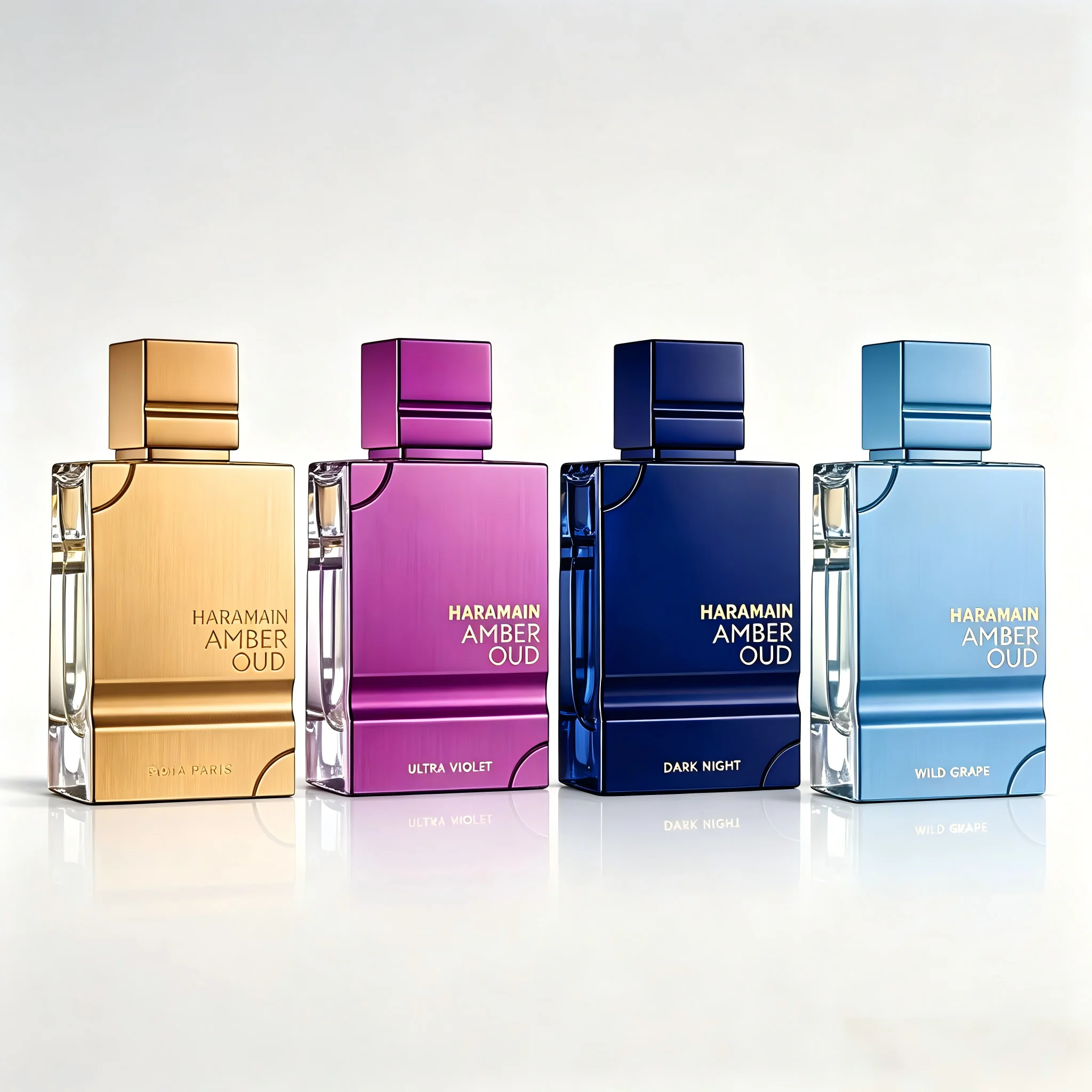 Al Haramain Amber Oud Perfume | Gold, Ultra Violet, Dark Night & Wild Grape | Luxury Oriental Eau de Parfum for Men & Women
Al Haramain Amber Oud Perfume | Gold, Ultra Violet, Dark Night & Wild Grape | Luxury Oriental Eau de Parfum for Men & Women