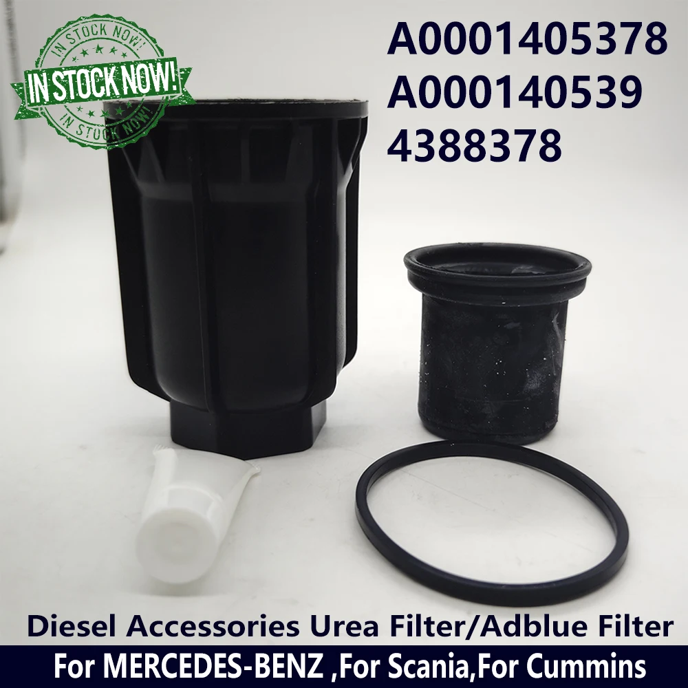 New A000140539 A0001405378 4388378 SCR Urea Adblue DEF DDE Filter For Cummins For MERCEDES-BENZ For Scania Diesel Accessories
New A000140539 A0001405378 4388378 SCR Urea Adblue DEF DDE Filter For Cummins For MERCEDES-BENZ For Scania Diesel Accessories