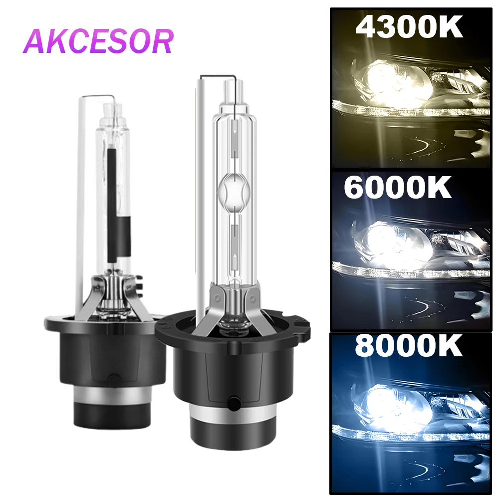 2 Pcs D2S HID Xenon Light Bulbs D4S D4R D2R Car Headlight Bulbs 12V 35W 4300K 6000K 8000K 10000K Plug and Play Waterproof
2 Pcs D2S HID Xenon Light Bulbs D4S D4R D2R Car Headlight Bulbs 12V 35W 4300K 6000K 8000K 10000K Plug and Play Waterproof