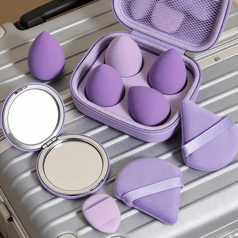 12 piece cosmetic sponge set - including triangle, mini air cushion and water drop mixer for perfect application of liquid, powd
12 piece cosmetic sponge set - including triangle, mini air cushion and water drop mixer for perfect application of liquid, powd