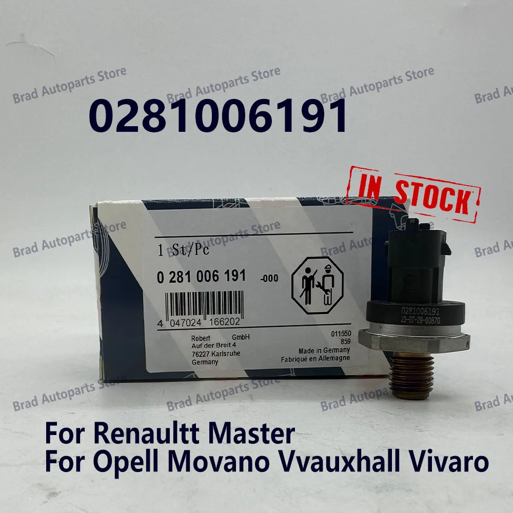 0281006191 Fuel Pressure Sensor 0281006036 For Opell Movano Renaultt Master Vvauxhall Vivaro 0445214258 281006191
0281006191 Fuel Pressure Sensor 0281006036 For Opell Movano Renaultt Master Vvauxhall Vivaro 0445214258 281006191