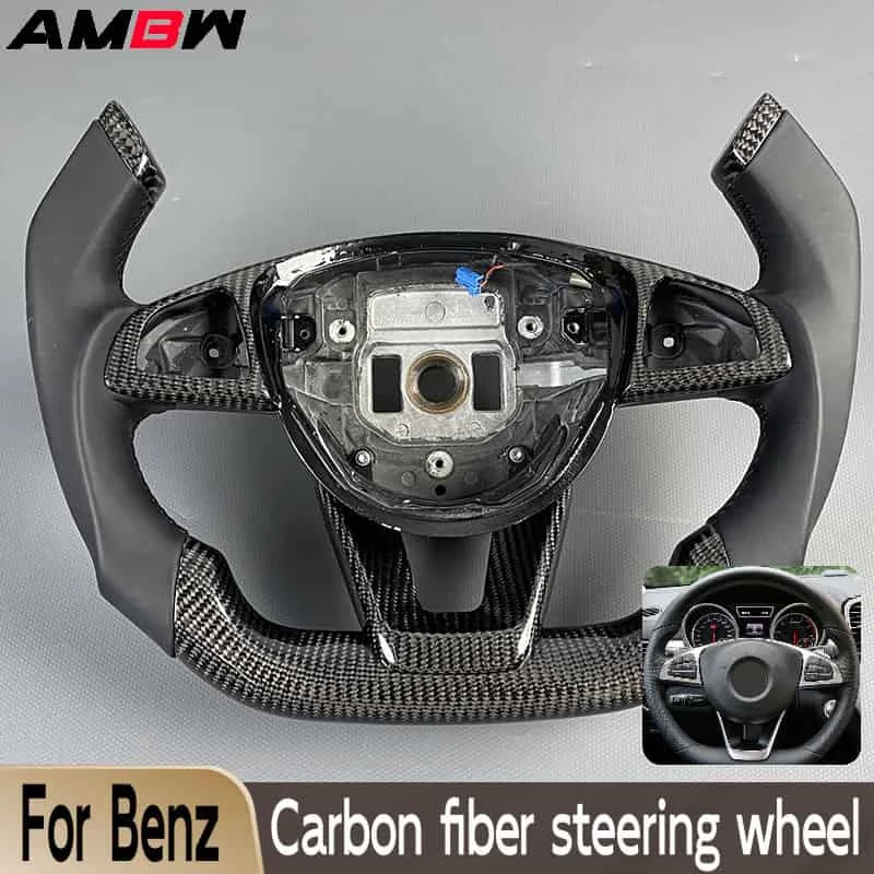 Customized carbon fiber steering wheel for Benz c190 W117 W166 W177 W197 W205 W213 W216 W217 W218 W222 W253 W257
Customized carbon fiber steering wheel for Benz c190 W117 W166 W177 W197 W205 W213 W216 W217 W218 W222 W253 W257