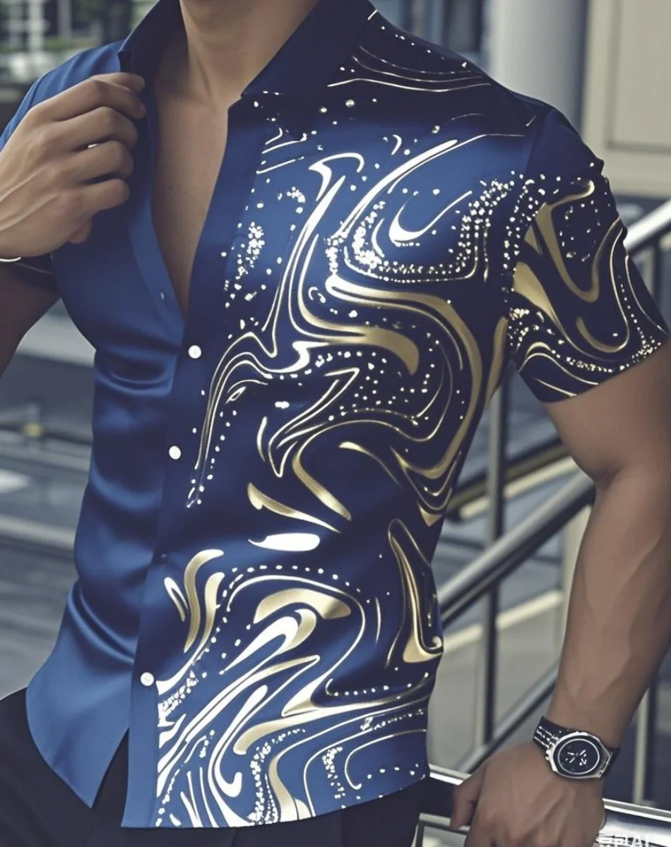 Luxury men's short sleeve button down shirt royal men's tops shirt soft silk top men's shirt hot sale royal shirt
Luxury men's short sleeve button down shirt royal men's tops shirt soft silk top men's shirt hot sale royal shirt
