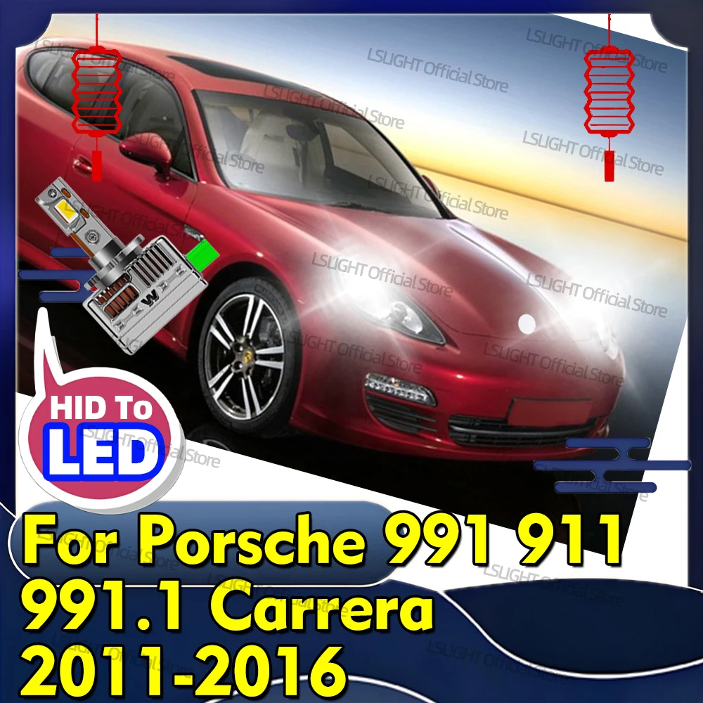 2x Copper Tube Headlights D3S D3R LED Head Lamp Bulbs 30000LM For Porsche 911 991.1 Carrera 2011-2016 991 911 Carrera 2011-2015
2x Copper Tube Headlights D3S D3R LED Head Lamp Bulbs 30000LM For Porsche 911 991.1 Carrera 2011-2016 991 911 Carrera 2011-2015