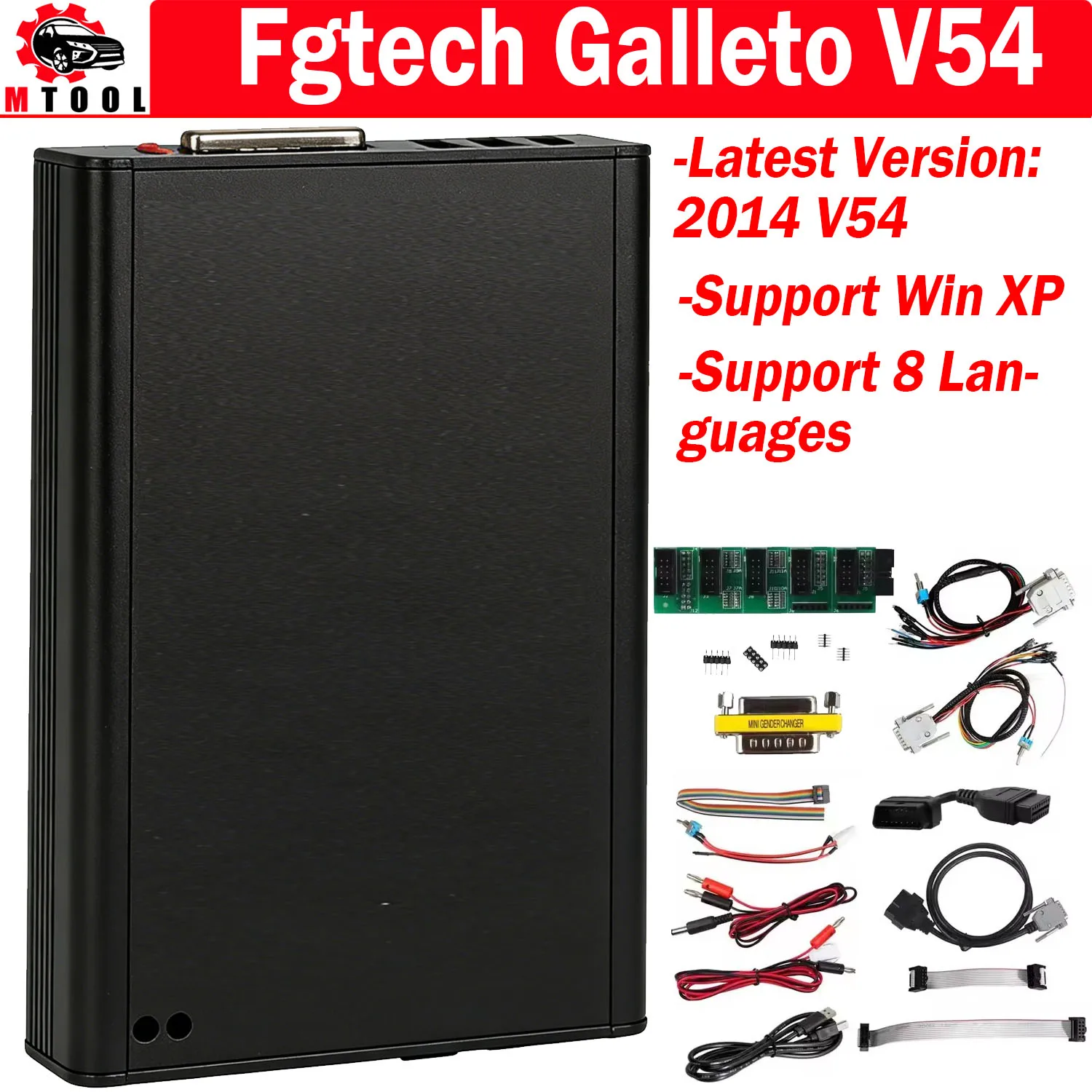 For FGtech VD300 V54 0475 For Galetto 4 Master Code Scanner ECU Chip Tuning Tool FG Tech V54 BDM TriCore OBDII Support BDM
For FGtech VD300 V54 0475 For Galetto 4 Master Code Scanner ECU Chip Tuning Tool FG Tech V54 BDM TriCore OBDII Support BDM