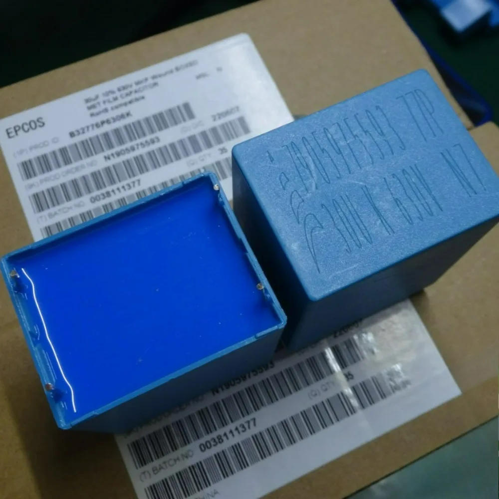 1PCS EPCOS 30uf 630v 306 K Brand New 38mm x 21mm Absorption Film Capacitor B32776P6306K
1PCS EPCOS 30uf 630v 306 K Brand New 38mm x 21mm Absorption Film Capacitor B32776P6306K