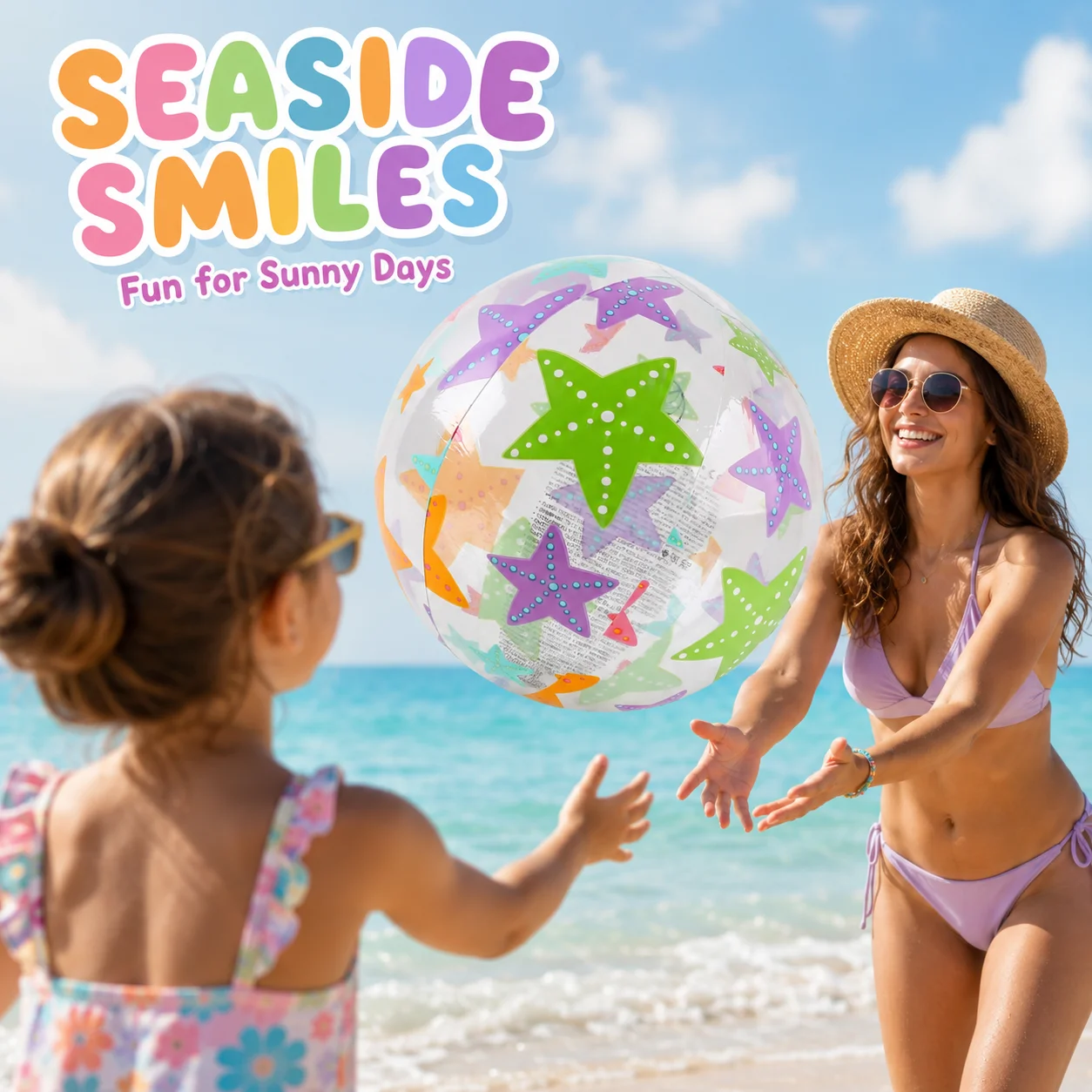 1PC Inflatable Beach Ball, Transparent PVC Pool Ball, Summer Water Toy for Beach Swimming Pool Party Random Style
1PC Inflatable Beach Ball, Transparent PVC Pool Ball, Summer Water Toy for Beach Swimming Pool Party Random Style