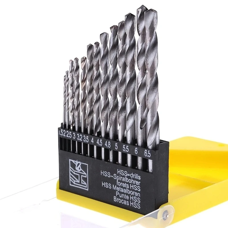 Набор спиральных сверл, Комплект из 3-х насадок для металлических Сверл с круглым хвостовиком, для нержавеющей стали, пластика и дерева
Набор спиральных сверл, Комплект из 3-х насадок для металлических Сверл с круглым хвостовиком, для нержавеющей стали, пластика и дерева