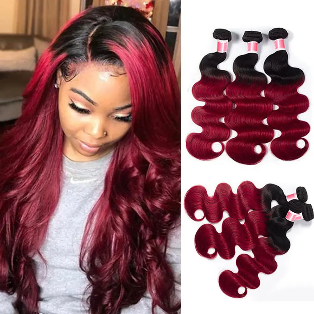 Brazilian Body Wave Hair Bundles Red 99j Color Human Hair 3 Bundles Human Hair Extensions
Brazilian Body Wave Hair Bundles Red 99j Color Human Hair 3 Bundles Human Hair Extensions