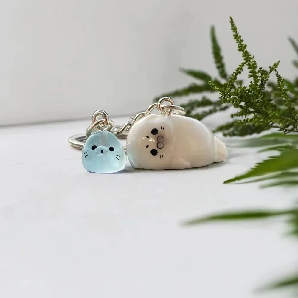 4pcs Cute 3D Cartoon Sea Lion Keychain Luminous Bag Pendant Key Chain Resin Animal Keyring For Young Girls
4pcs Cute 3D Cartoon Sea Lion Keychain Luminous Bag Pendant Key Chain Resin Animal Keyring For Young Girls
