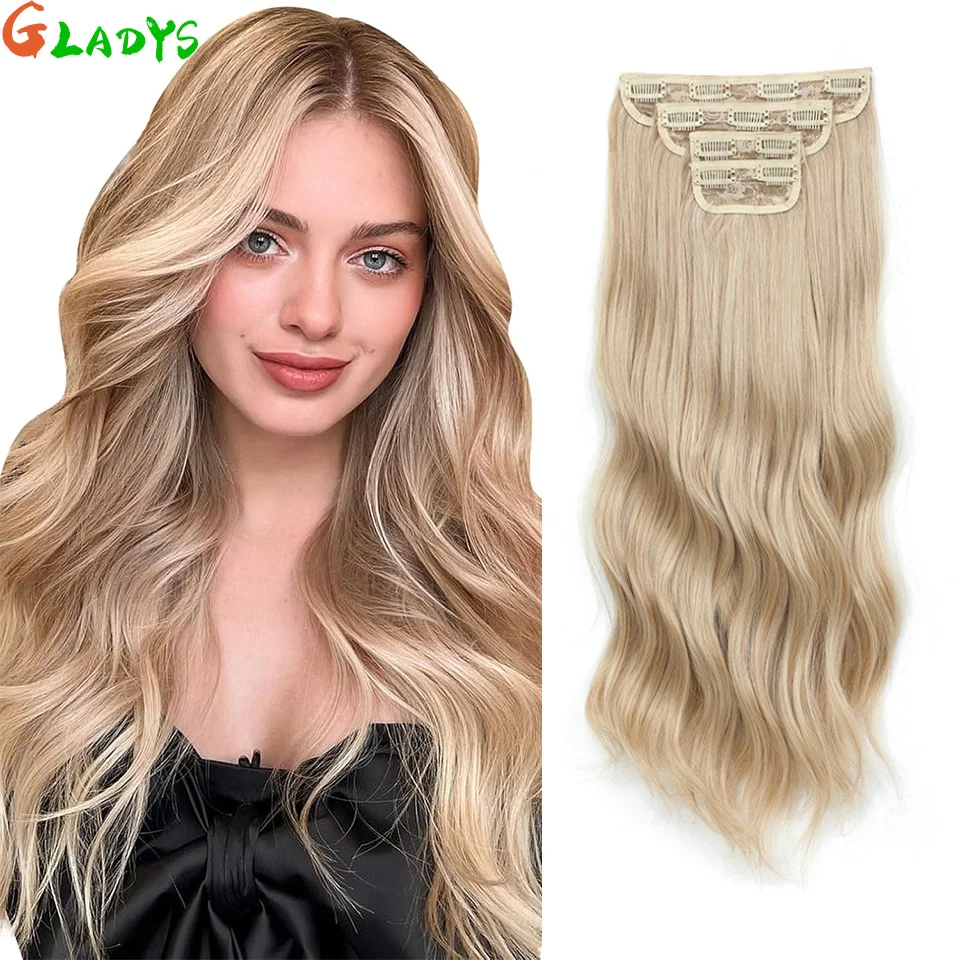 22 Inch Body Wave Clip Ins Hair Pieces Extension Blonde Color Clip Ins Hair Extensions Synthetic Hair Piece Extension For Women
22 Inch Body Wave Clip Ins Hair Pieces Extension Blonde Color Clip Ins Hair Extensions Synthetic Hair Piece Extension For Women