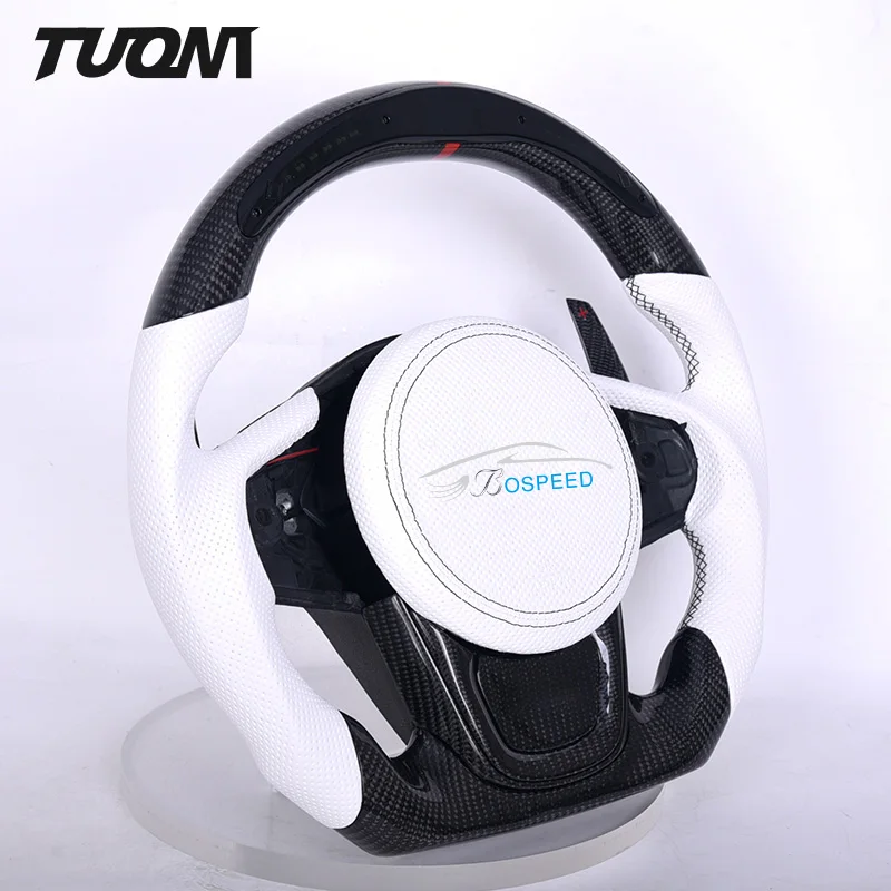 Leather Suede Carbon Fiber Led Steering Wheel For Toyota Supra A90 GR GR86 Prado 150 120 Estima Allion Vitz Rush Aqua 4runner
Leather Suede Carbon Fiber Led Steering Wheel For Toyota Supra A90 GR GR86 Prado 150 120 Estima Allion Vitz Rush Aqua 4runner