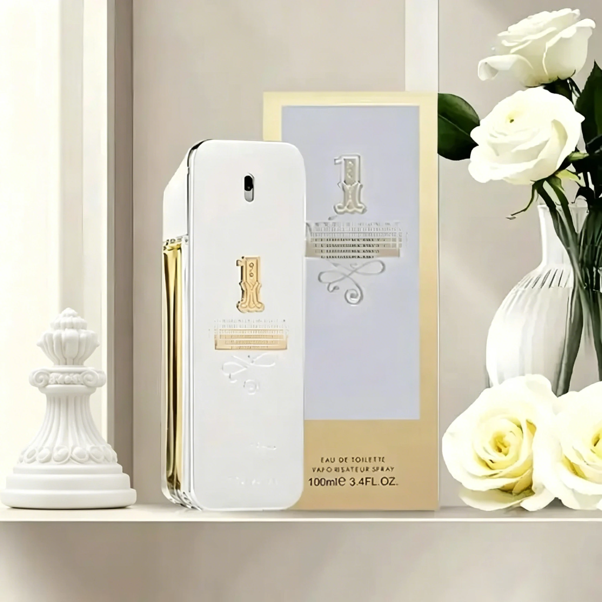 1 Million Luxury Fragrance, Fresh Citrus with Warm Cinnamon and Leather Texture, Gilded White Bottle Body Reproduces the Elegant Atmosphere of Urban Elite, Every Spray exudes Confidence and Charm
1 Million Luxury Fragrance, Fresh Citrus with Warm Cinnamon and Leather Texture, Gilded White Bottle Body Reproduces the Elegant Atmosphere of Urban Elite, Every Spray exudes Confidence and Charm