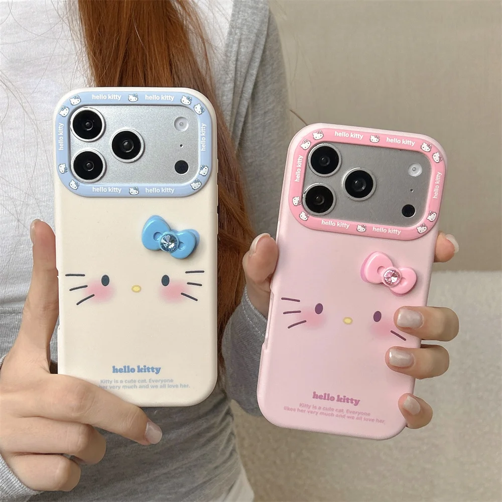 Diamond Bow Simple Hellokitty Cute Phone Case for iPhone 17 16 Pro Max 16 15Pro 17 Pro Case Fashion Cartoon Soft Shockproof Cove
Diamond Bow Simple Hellokitty Cute Phone Case for iPhone 17 16 Pro Max 16 15Pro 17 Pro Case Fashion Cartoon Soft Shockproof Cove