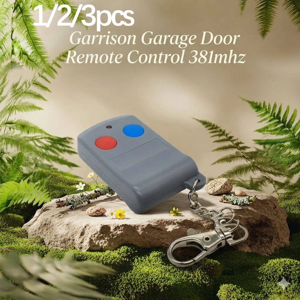 1/2/3PCS Garrison Garage Door Remote Control 381mhz 2 Button Remote Control Handheld Transmitter
1/2/3PCS Garrison Garage Door Remote Control 381mhz 2 Button Remote Control Handheld Transmitter