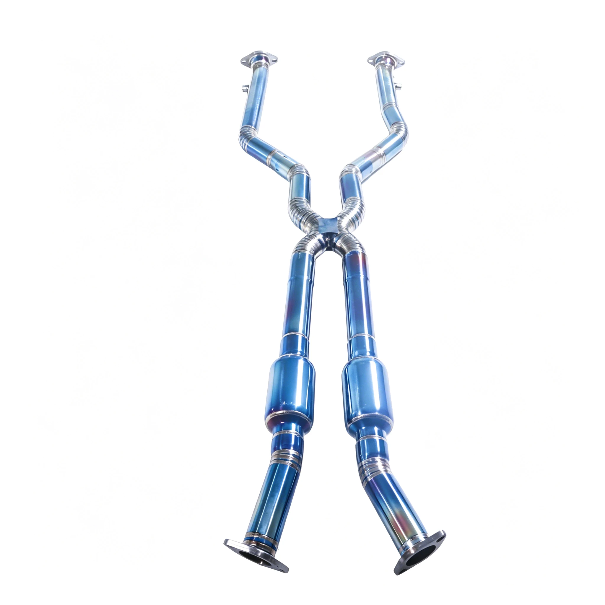 Specifically for Lexus GSF RCF IS500 5.0L V8 Titanium Alloy Mid Pipe with Catalytic Converter for Quad Tip Exhaust System
Specifically for Lexus GSF RCF IS500 5.0L V8 Titanium Alloy Mid Pipe with Catalytic Converter for Quad Tip Exhaust System