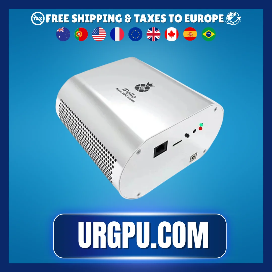 iPollo Miner G1 Mini 1.2GH/s with PSU 120W Home Mining Machine Grin Miner Low noise&Sample than Goldshell Miner Box
iPollo Miner G1 Mini 1.2GH/s with PSU 120W Home Mining Machine Grin Miner Low noise&Sample than Goldshell Miner Box