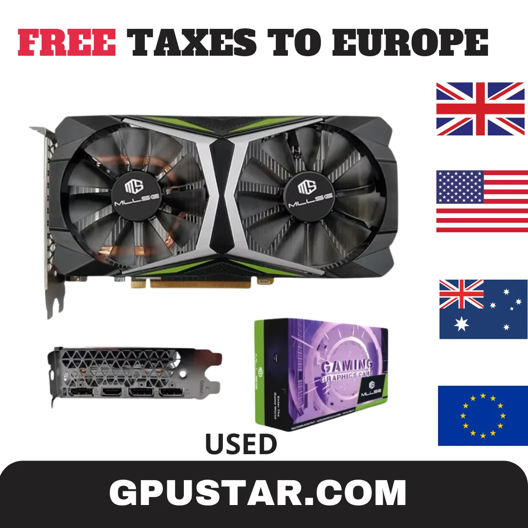 2023 USED MLLSE Placa De Video NVIDIA GeForce RTX 2060 SUPER Graphics Card 8GB GDDR6 256-bit TU106 12 NM Desktops Gaming GPU
2023 USED MLLSE Placa De Video NVIDIA GeForce RTX 2060 SUPER Graphics Card 8GB GDDR6 256-bit TU106 12 NM Desktops Gaming GPU