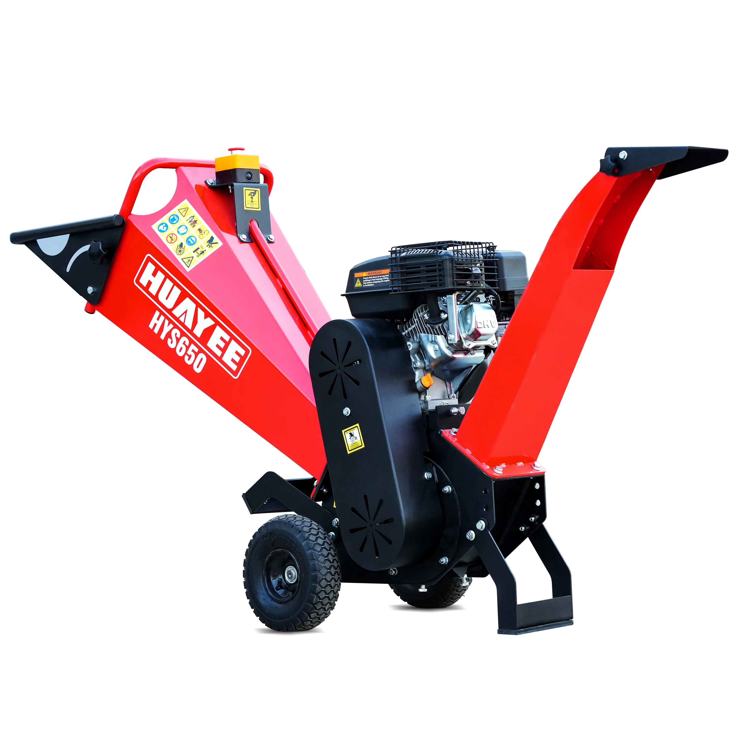 6.5 HP 196cc Gasoline Powered Wood Chipper, Leaf and Branch Crusher, Brush Chipper for Tree Care and Landscaping
6.5 HP 196cc Gasoline Powered Wood Chipper, Leaf and Branch Crusher, Brush Chipper for Tree Care and Landscaping
