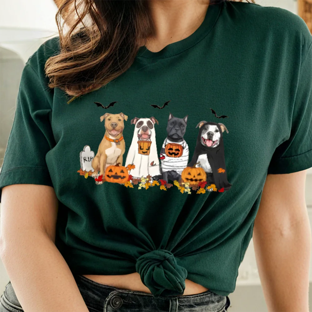 Halloween Dog T-Shirt Halloween Theme Top Tee Ghost Dog Shirt Spooky Season Breathable Clothes Cute Dog Clothes For Wemen Men
Halloween Dog T-Shirt Halloween Theme Top Tee Ghost Dog Shirt Spooky Season Breathable Clothes Cute Dog Clothes For Wemen Men